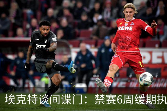 埃克特谈"间谍门"：禁赛6周缓期执行，罚款2.8万镑